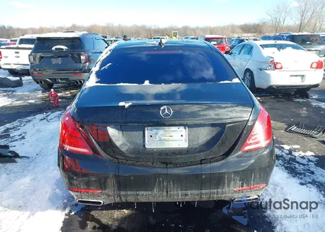 2015 Mercedes-Benz S 550 4Matic from USA, damaged, VIN WDDUG8FB5FA128649